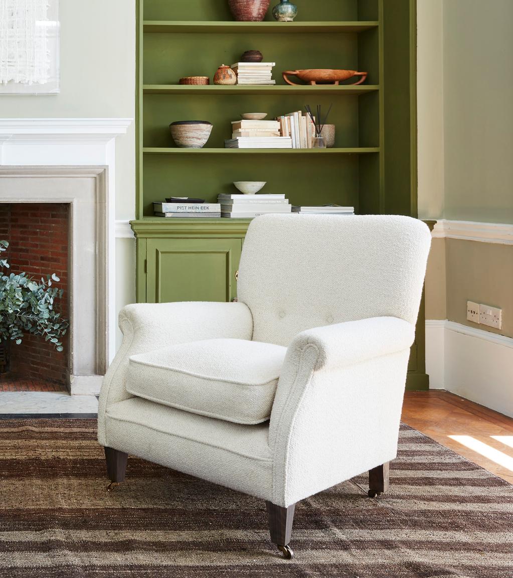 Elsa Armchair in Sourdough Artisan Weave