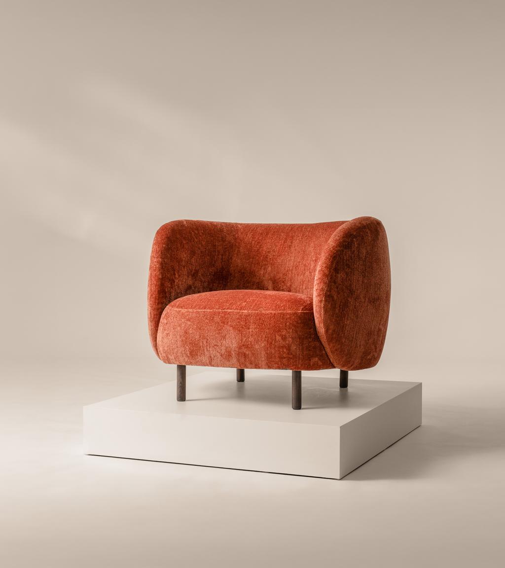 Hepworth Armchair in a bespoke fabric