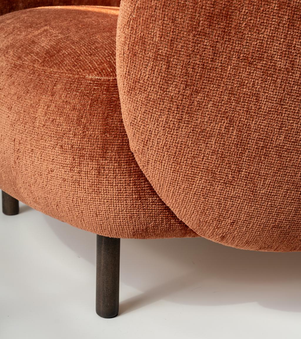 Hepworth Armchair in a bespoke fabric