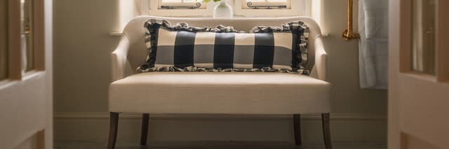 Madison Bench in Fresco Everyday Linen