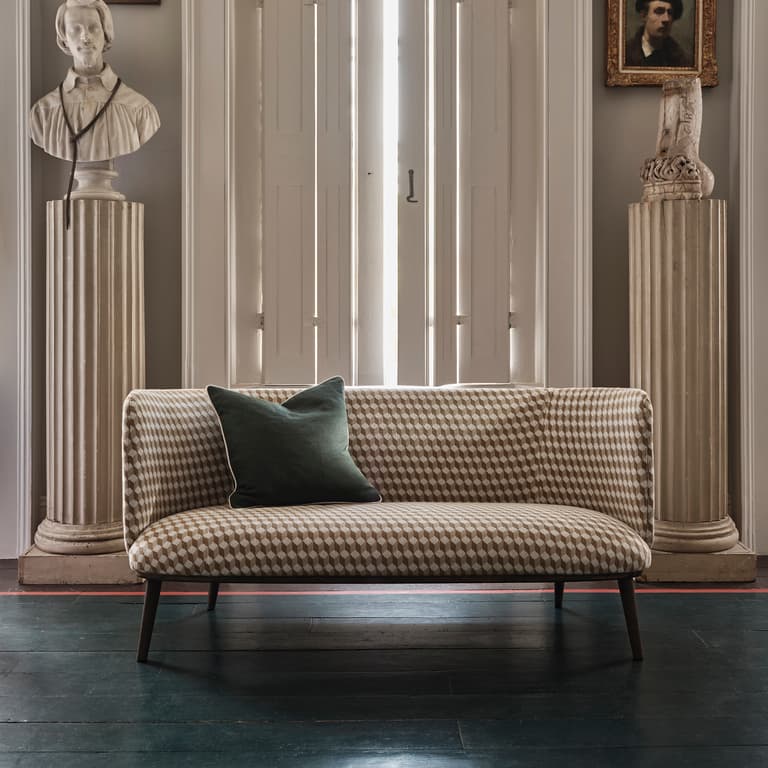 Isaac Bench in a Bespoke Fabric