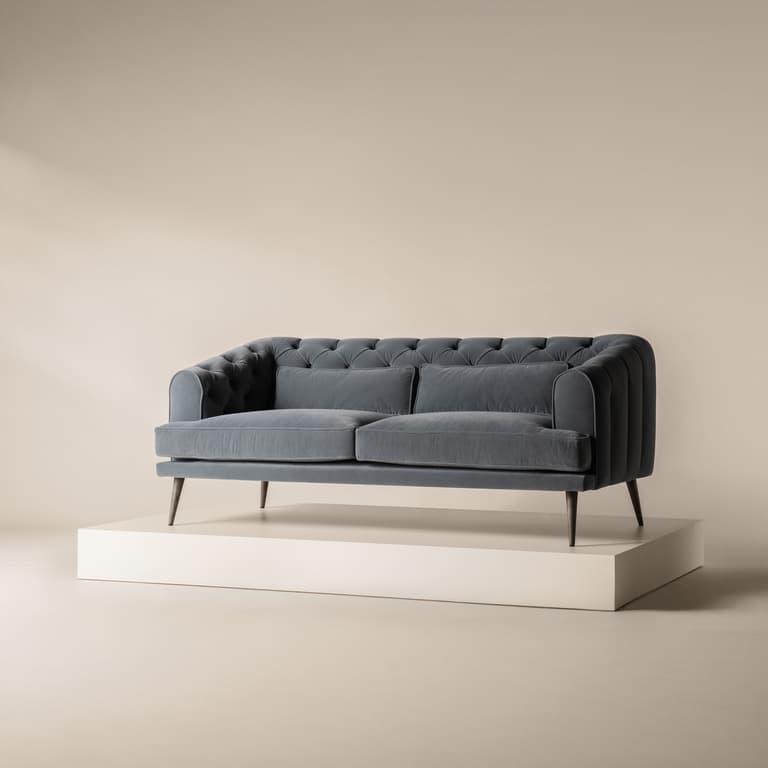 Earl Grey Sofa, front angled