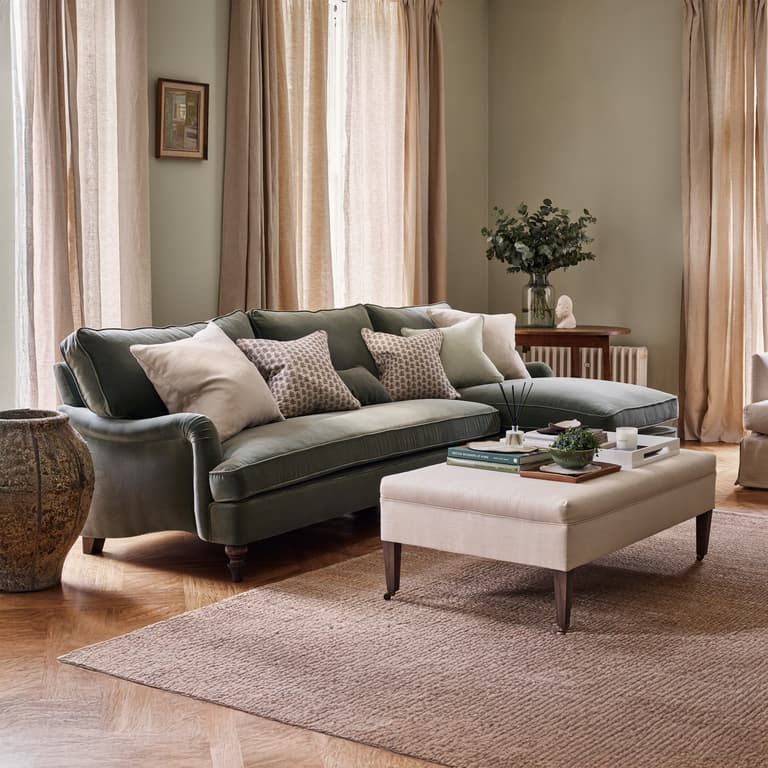 _Fabric shown: Sage Rich Velvet_