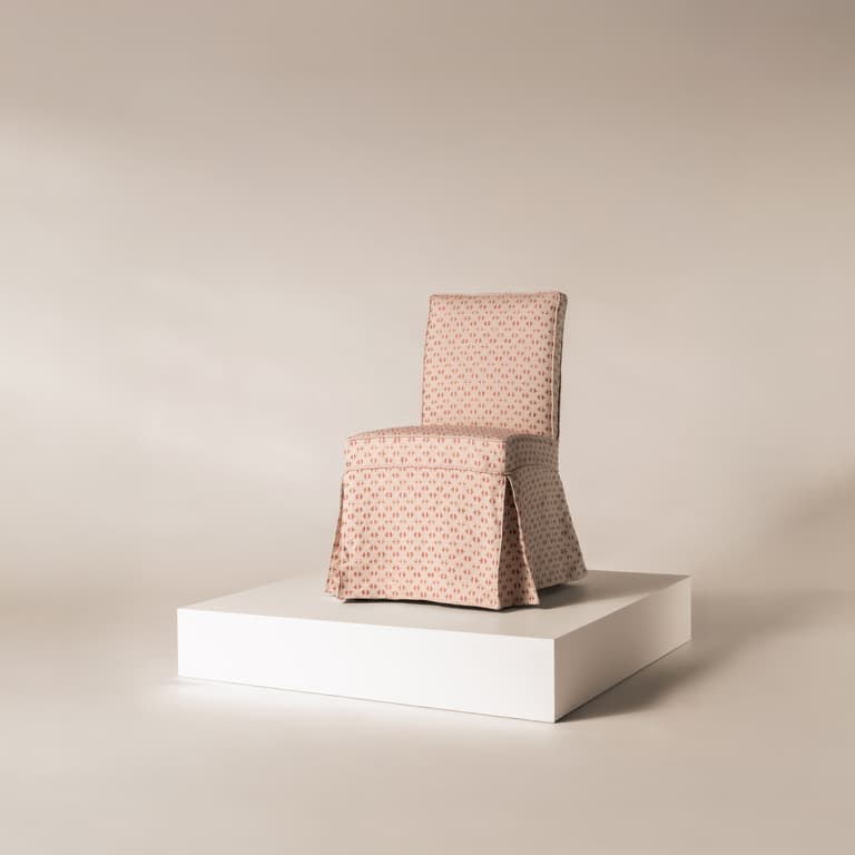 Felicity Chair in a Bespoke Fabric