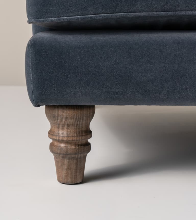 Eliza Sofa, leg detail