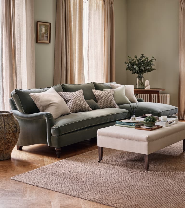 _Fabric shown: Sage Rich Velvet_