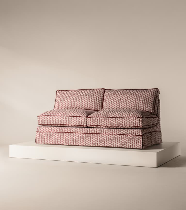 Elizabeth Sofa, front angled