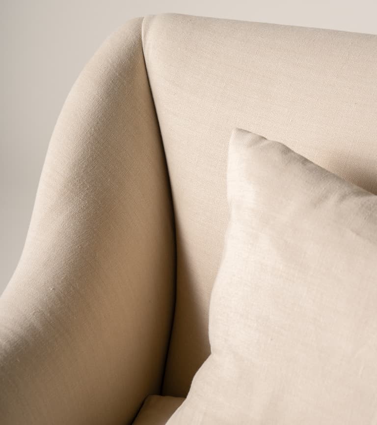 Evelyn Sofa, corner detail