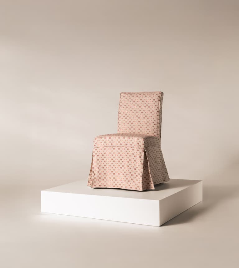 Felicity Chair in a Bespoke Fabric