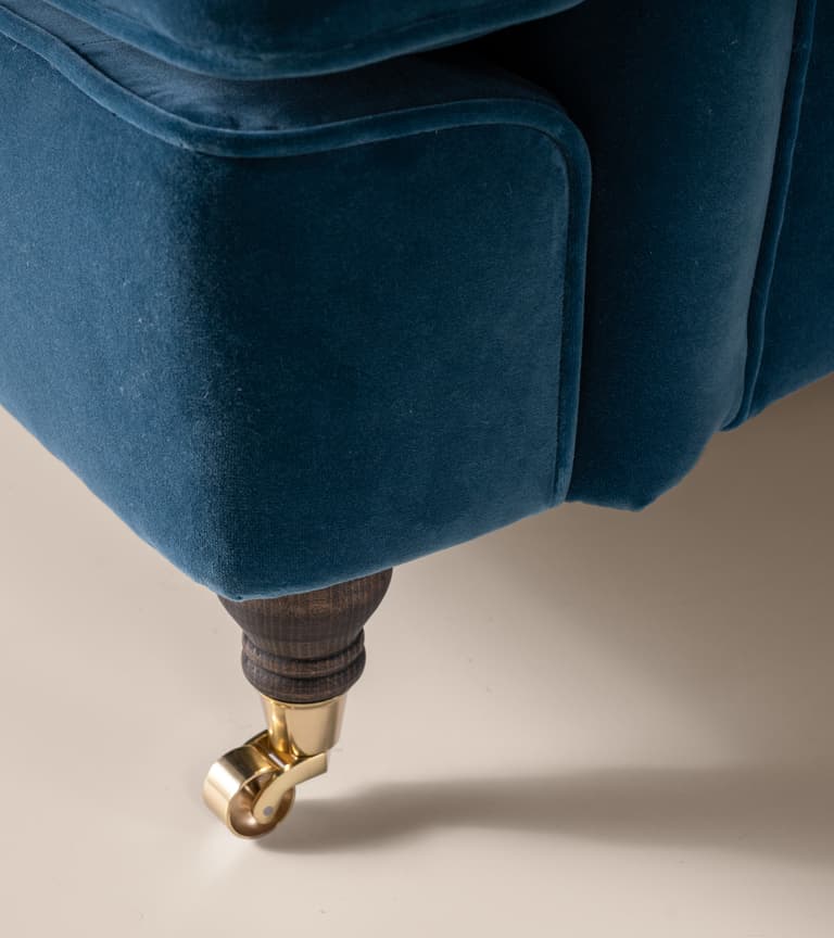 Florence Armchair in Cadet Blue