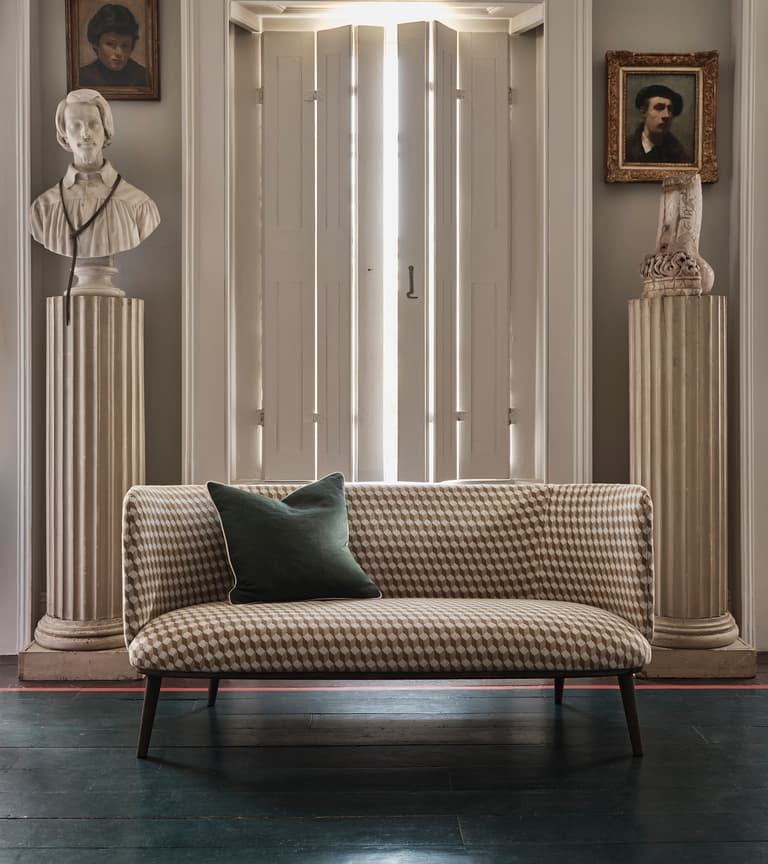 Isaac Bench in a Bespoke Fabric