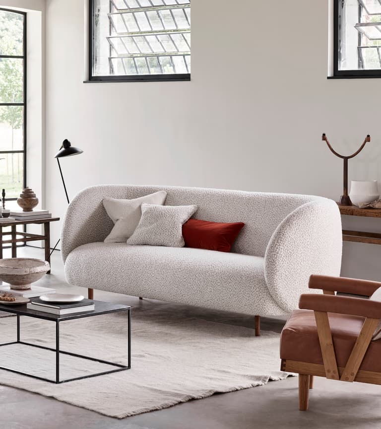 Hepworth Sofa in a Bespoke Fabric